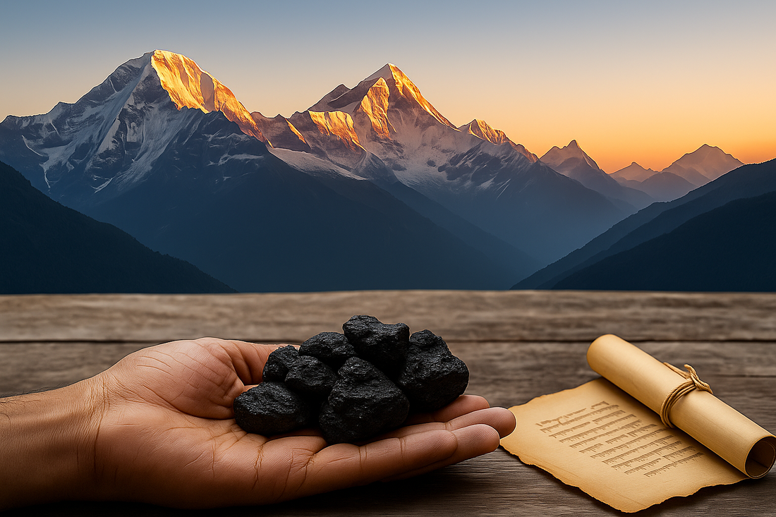 Pure Himalayan Shilajit: The Secret Mineral of Ancient Strength