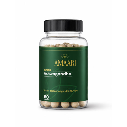 Amaari Ashwagandha KSM 66 (60 Capsules)
