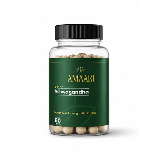 Amaari Ashwagandha KSM 66 (60 Capsules)
