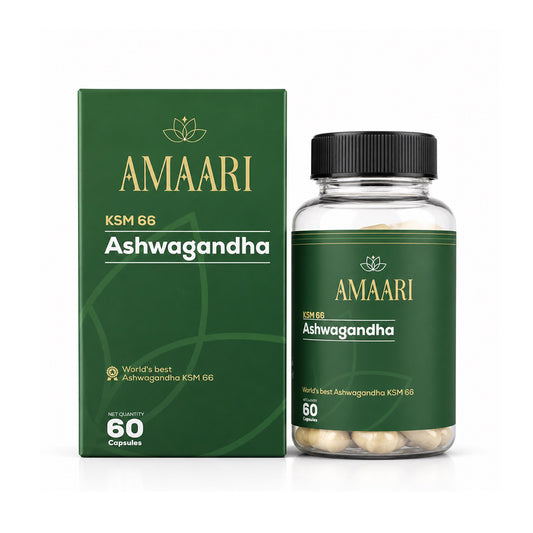 Amaari Ashwagandha KSM 66 (60 Capsules)