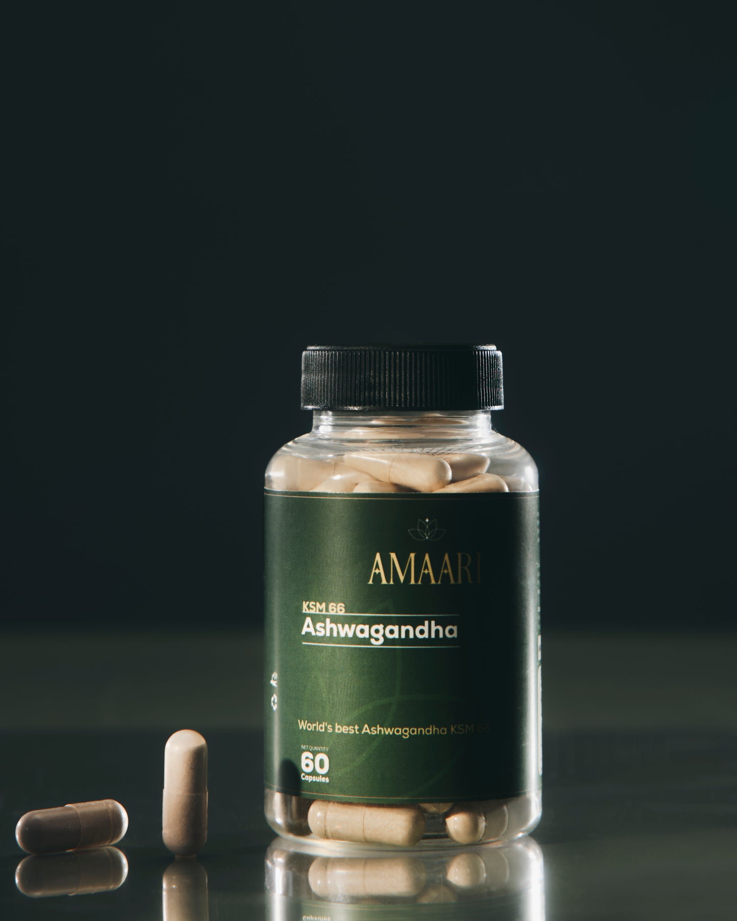AMAARI Ashwagandha KSM 66 Capsules 600mg