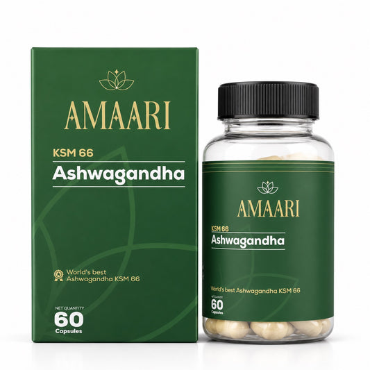 Amaari Ashwagandha KSM 66 Capsules 600mg