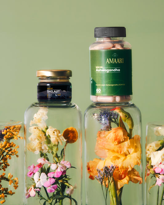 AMAARI Combo Shilajit + Ashwagandha